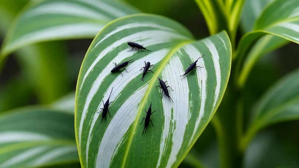 Identify & Eliminate Tiny Black Bugs on Plants