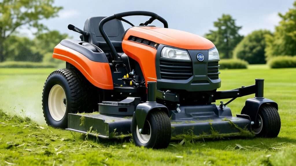 best commercial mower for wet grass