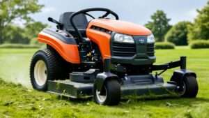 best commercial mower for wet grass