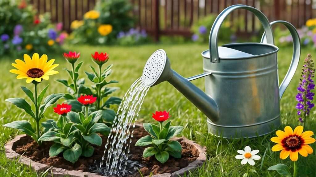 best flower bed watering system