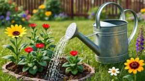 best flower bed watering system