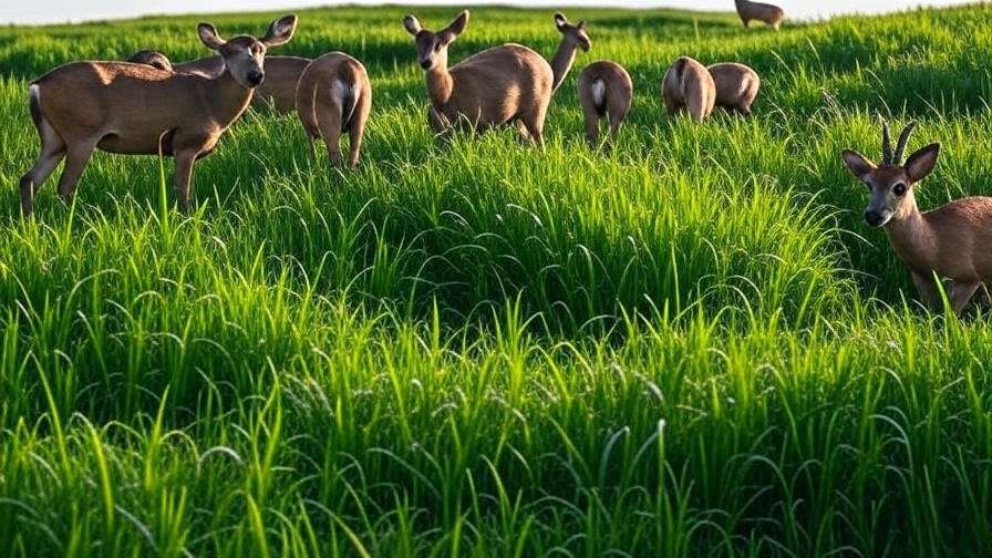 best grass for deer