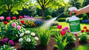 best grass killer for flower beds