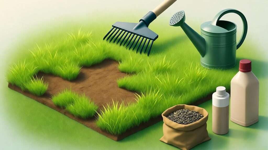 best grass patch repair