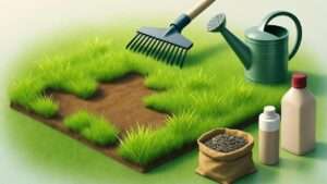 best grass patch repair