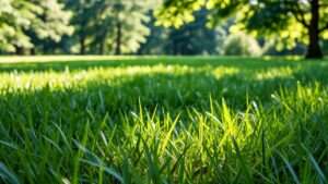 best grass shaded areas