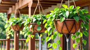 best hanging self watering plant