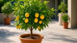 best pot for lemon tree