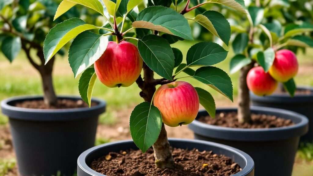 best soil for apple trees in pots