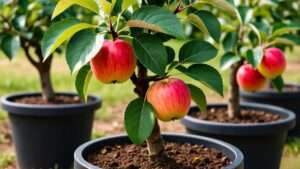 best soil for apple trees in pots