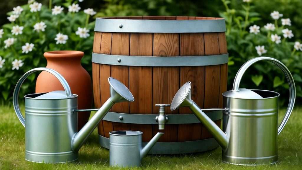 best watering can to use with a rain barrel