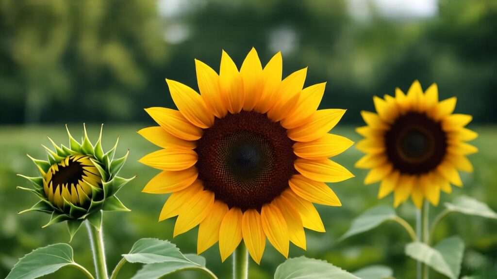 black oil sunflower planting