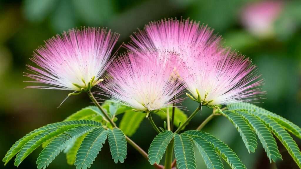 calliandra powder puff plant