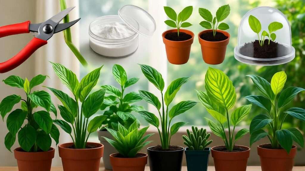cloning pot plants