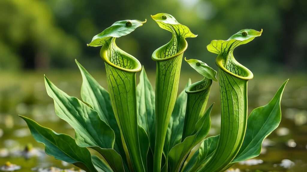 cobra lily plant