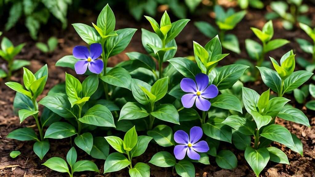 creeping myrtle plant