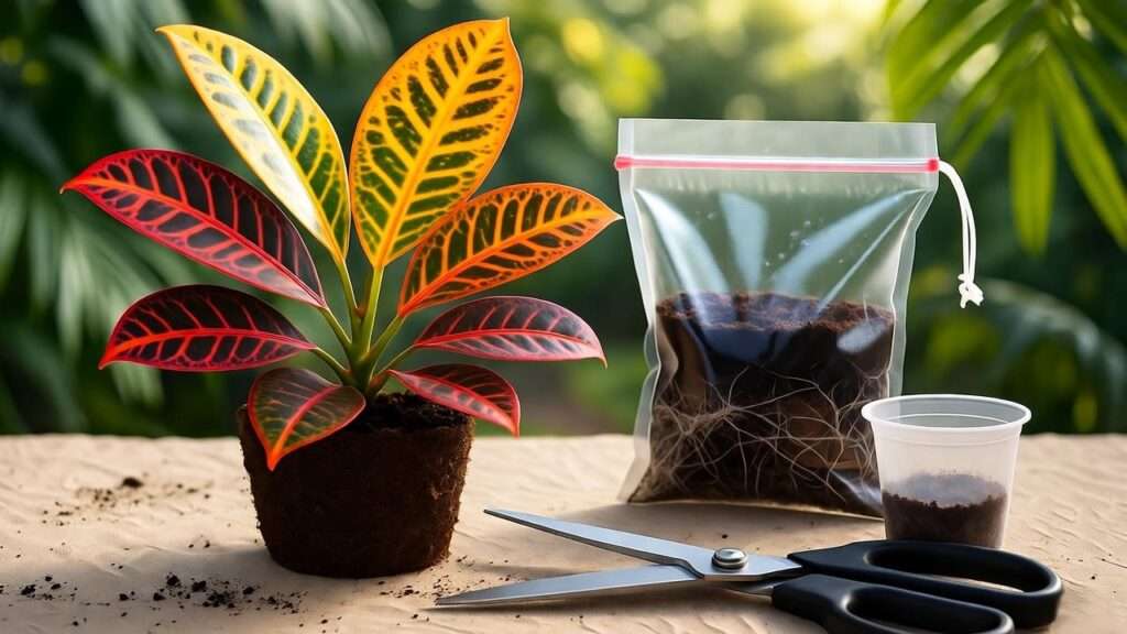 croton plant propagation