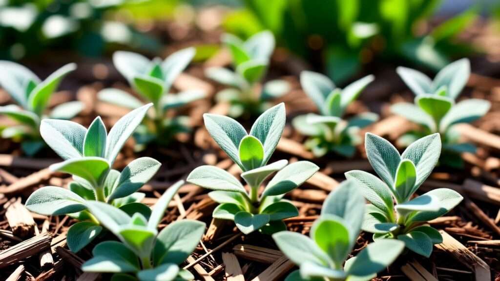 curry plant seedling
