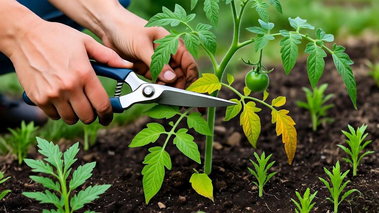 cleft grafting tomato scion onto disease-resistant rootstock for multi-year lifespan