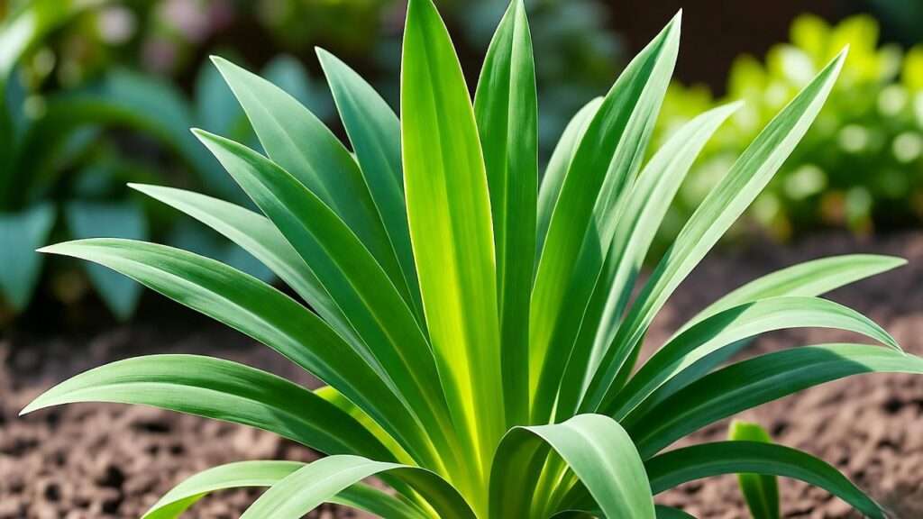 flax lily plant