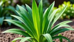 flax lily plant