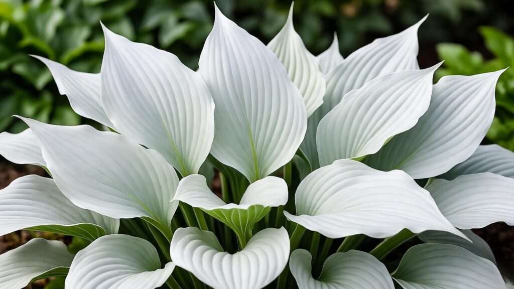 hosta plant white