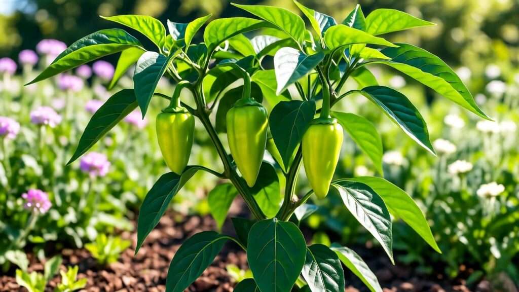 hot banana pepper plant