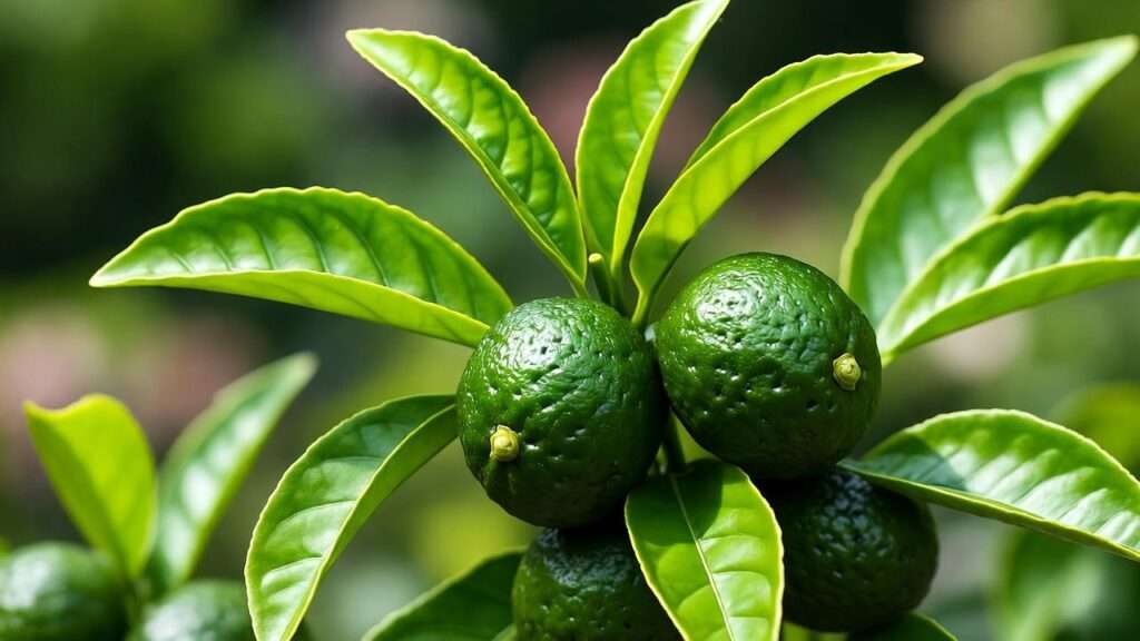 kaffir lime plant