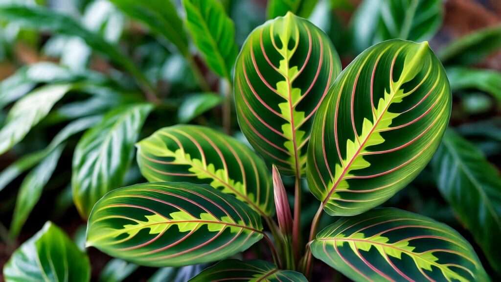 lemon lime prayer plant