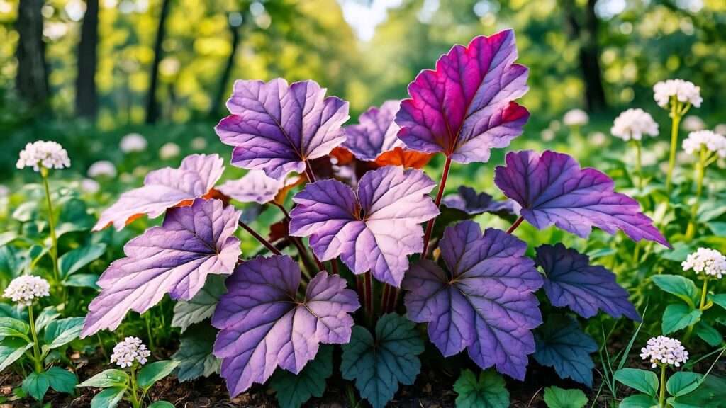 palace purple heuchera plant