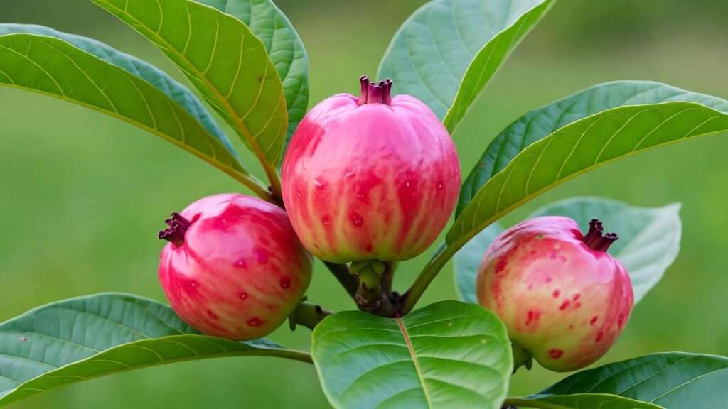pink guava plant