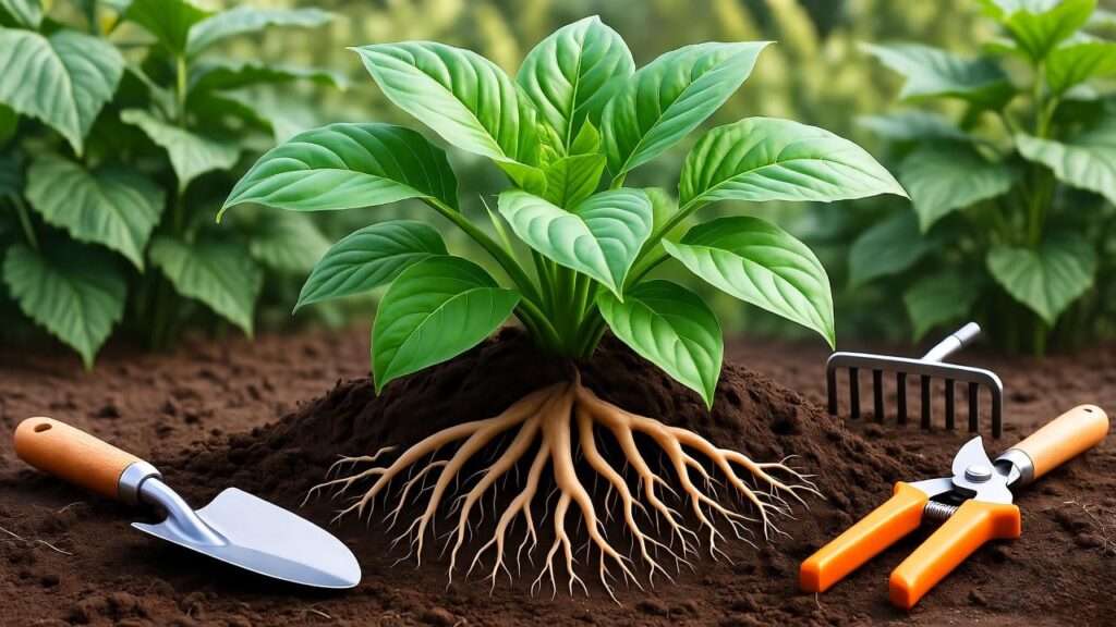 plant deep within
