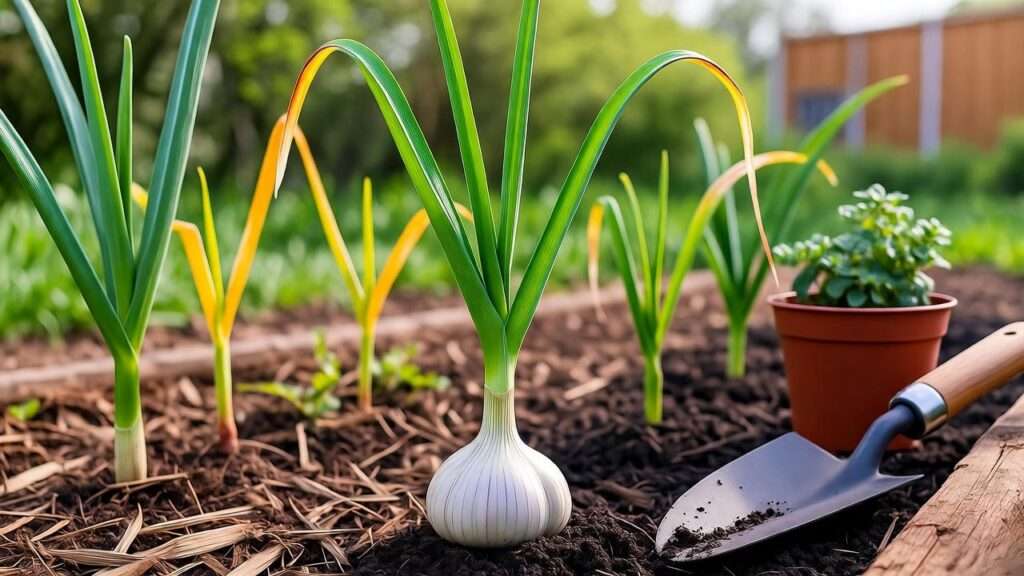 planting garlic in spring
