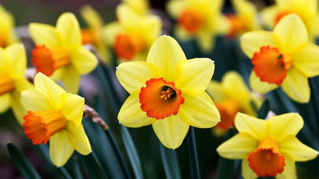 planting narcissus bulbs