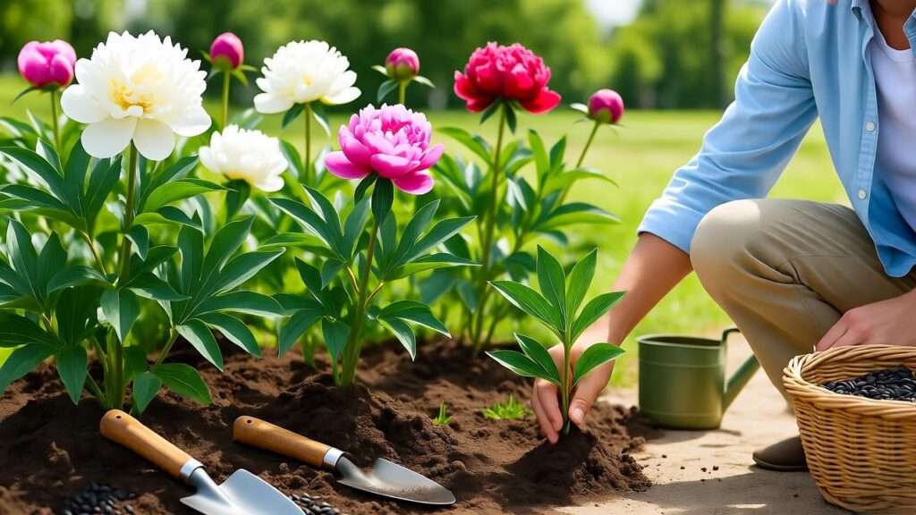planting peony seeds