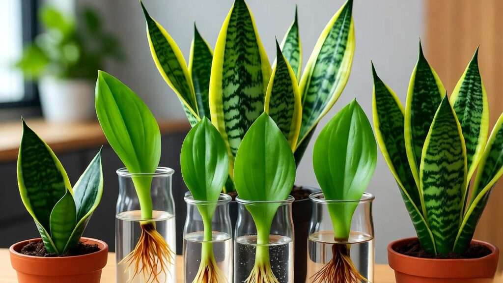 propagate snake plant