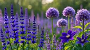 purple flower perennial plants