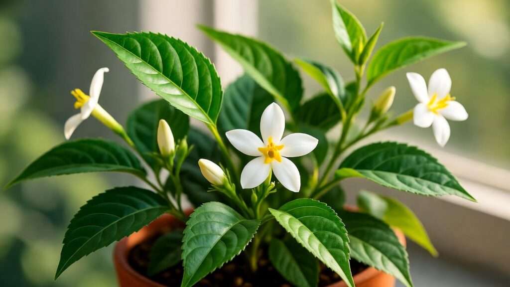 sambac jasmine plant