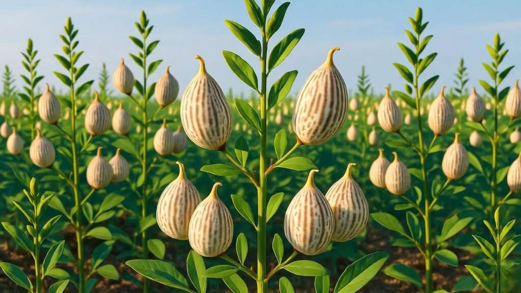 sesame seed plant