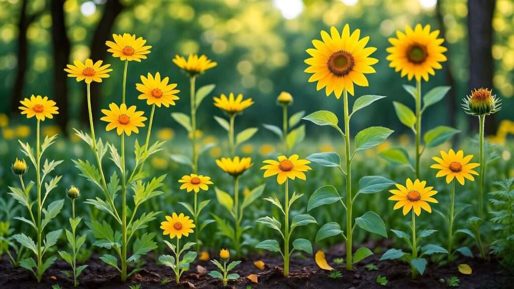 yellow flowering plants