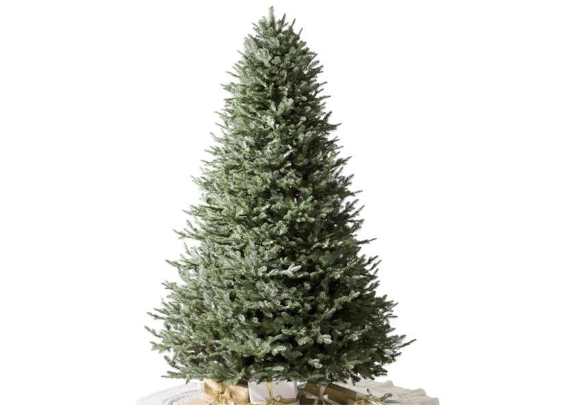 Balsam Hill BH Balsam Fir Full Tree - Realistic Artificial Christmas Tree with Premium Stand & Easy Assembly for Indoor Holiday Decorating, Unlit, 7.5ft
