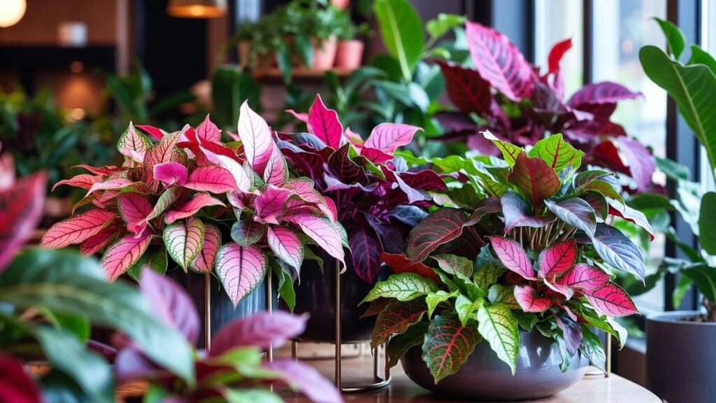 Coloured Indoor Plants