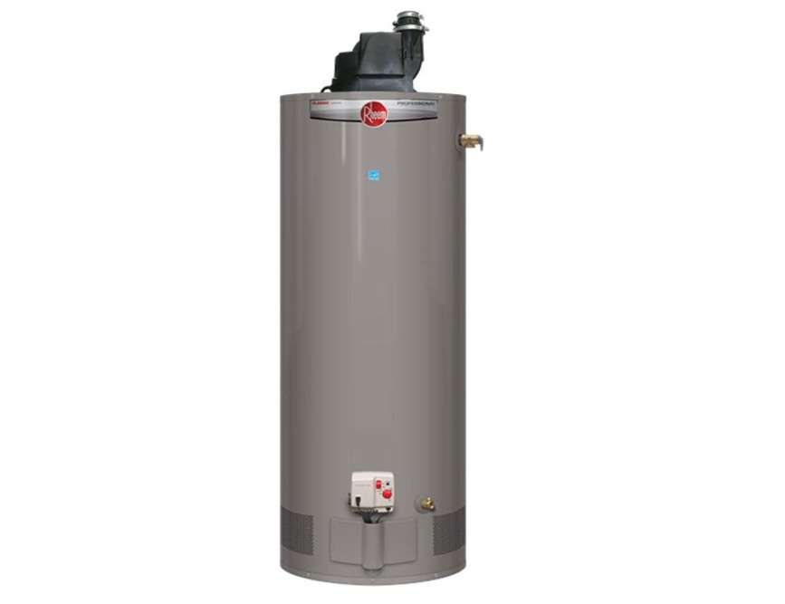 Rheem PROG50-42N RH67 PV Professional Classic Residential 42K BTU Power Vent Natural Gas Water Heater, 50-Gallon
