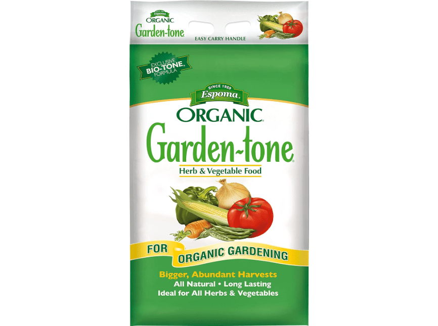 Espoma Organic Garden-Tone 3-4-4 Organic Fertilizer for Cool & Warm Season Vegetables and Herbs. Grow an Abundant Harvest of Nutritious and Flavorful.