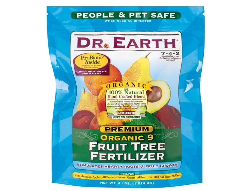 '4 Lb Bag Organic Fruit Tree Fertilizer 7-4-2 [Set of 12]
