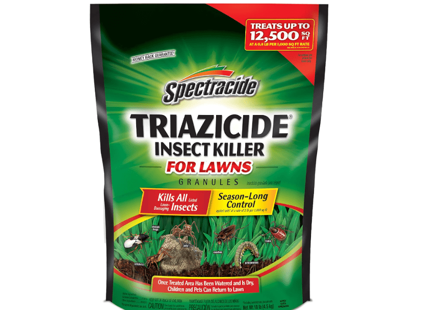 
Spectracide Triazicide Insect Killer For Lawns Granules, 10 lb Bag (Pack of 4) , Kills All Listed Lawn-Damaging Insects