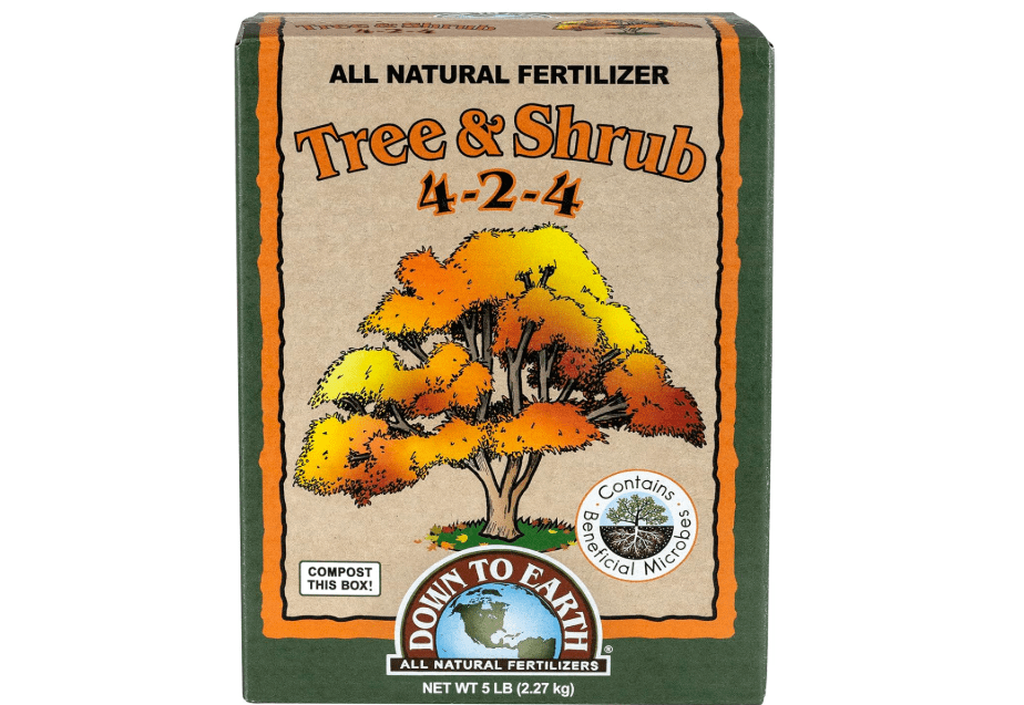 Down To Earth All Natural Fertilizers Tree & Shrub Mix 4-2-4, 5 lb