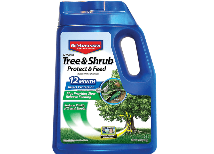 BioAdvanced 12 Month Tree and Shrub Protect and Feed, Granules, 10 lb, Insect Killer