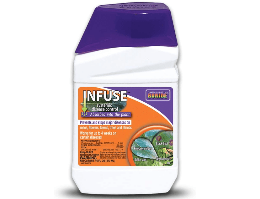 Bonide Infuse Systemic Disease Control, 16 oz Concentrated Solution for Plant Disease Control, Long Lasting & Waterproof