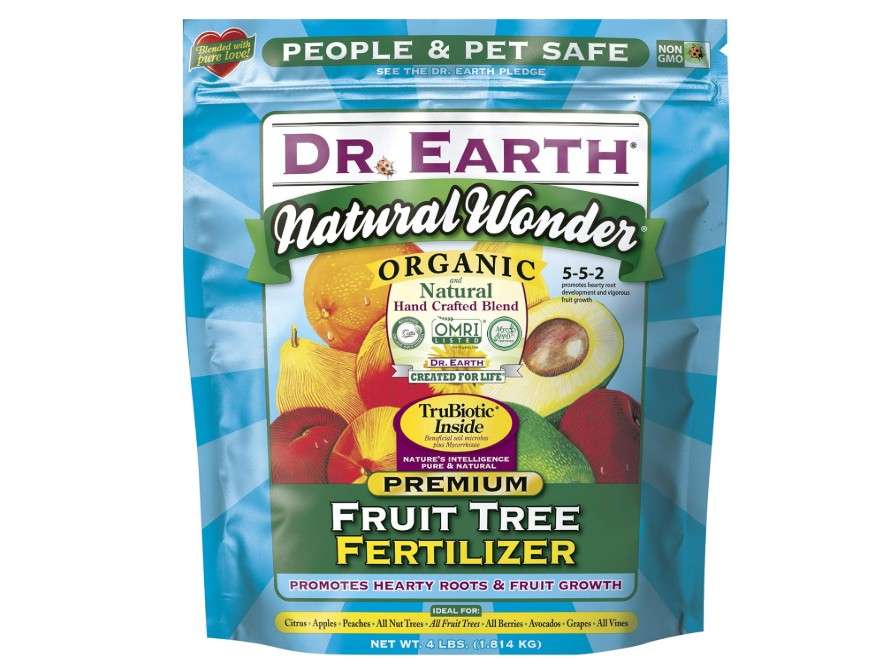 Dr. Earth Natural Wonder Fruit Tree Fertilizer 4 lb